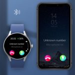 SPRISE New AMOLED Smart Watch Bluetooth Multifunction IP68 - Red - Image 3