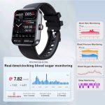 XIAOMI F57L Blood Glucose Smart Curved Screen Waterproof Health Fitness Tracker 1.9" AMOLED - Black - Image 3