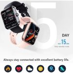 XIAOMI F57L Blood Glucose Smart Curved Screen Waterproof Health Fitness Tracker 1.9" AMOLED - Black - Image 4