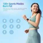 GOOJODOQ Bluetooth Waterproof IP67 Smart Watch - Pink - Image 4